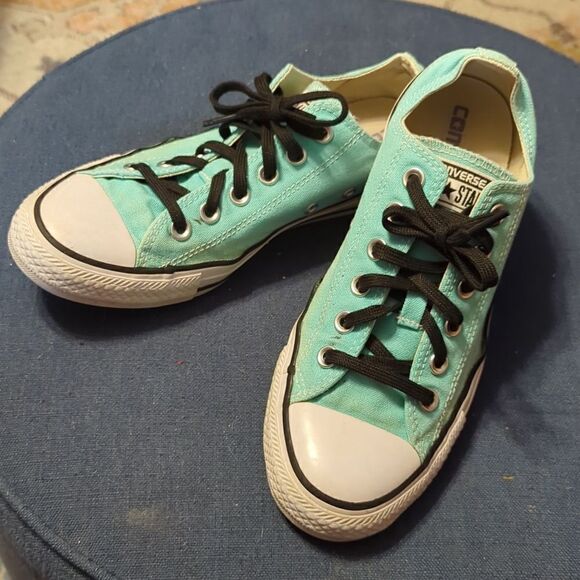 Converse All Star Aruba Blue Low Tops Unisex Shoes - Picture 11 of 12